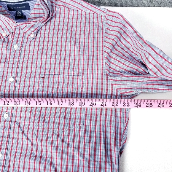 TOMMY HILFIGER shirts button Down long sleeve collared Men's size XL - Picture 5 of 10